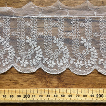 Load image into Gallery viewer, Ivory Antique Style Embroidered Lace
