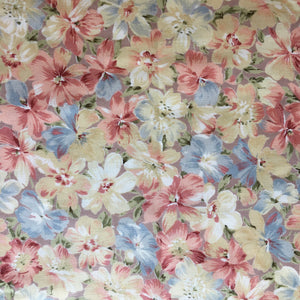 Pretty Vintage Floral Cotton 2.7m