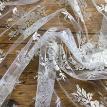 Load image into Gallery viewer, White Floral Bridal Lace
