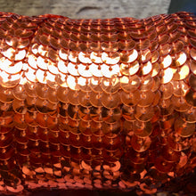 Load image into Gallery viewer, 6mm Burnt Orange Sequin Trim
