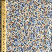 Load image into Gallery viewer, Pastel Blue Floral Cotton 2.2m
